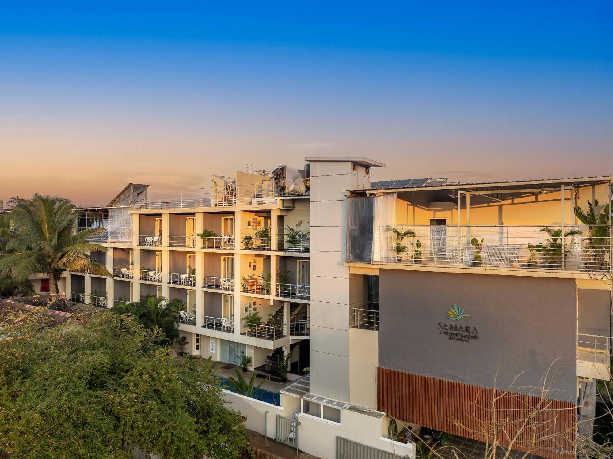ホテル Echor Samara Morjim Goa Sea View Restro エクステリア 写真